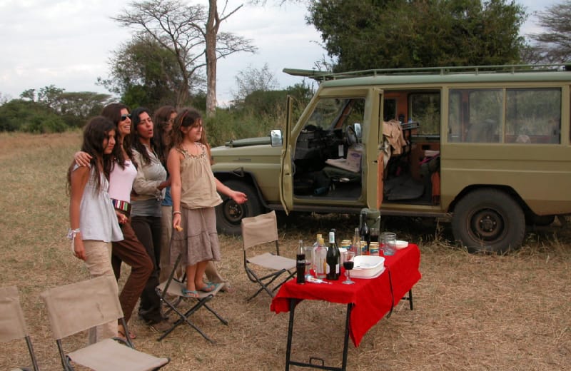 Special celebration by our clients in the wild<